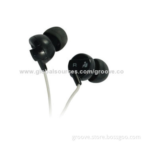Custom Round Cable In-ear Earphones with 32 Ohms Impedance
